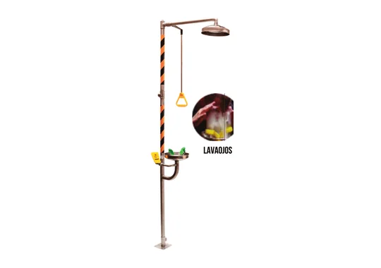 Ducha Lavaojos Inox BD-560A (FHBD)