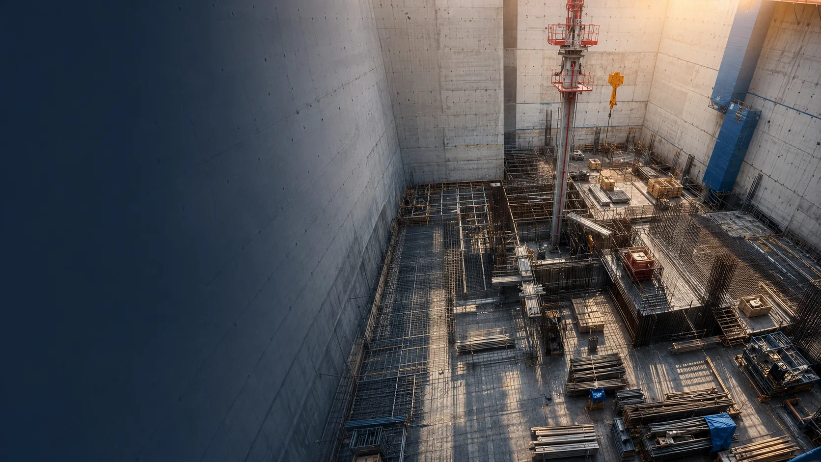 Obra de construcción y soluciones técnicas MRC