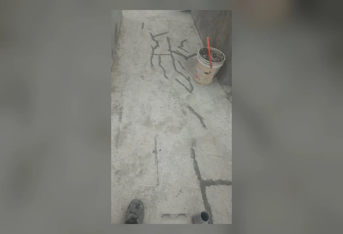 Preparación de fisura para reparación