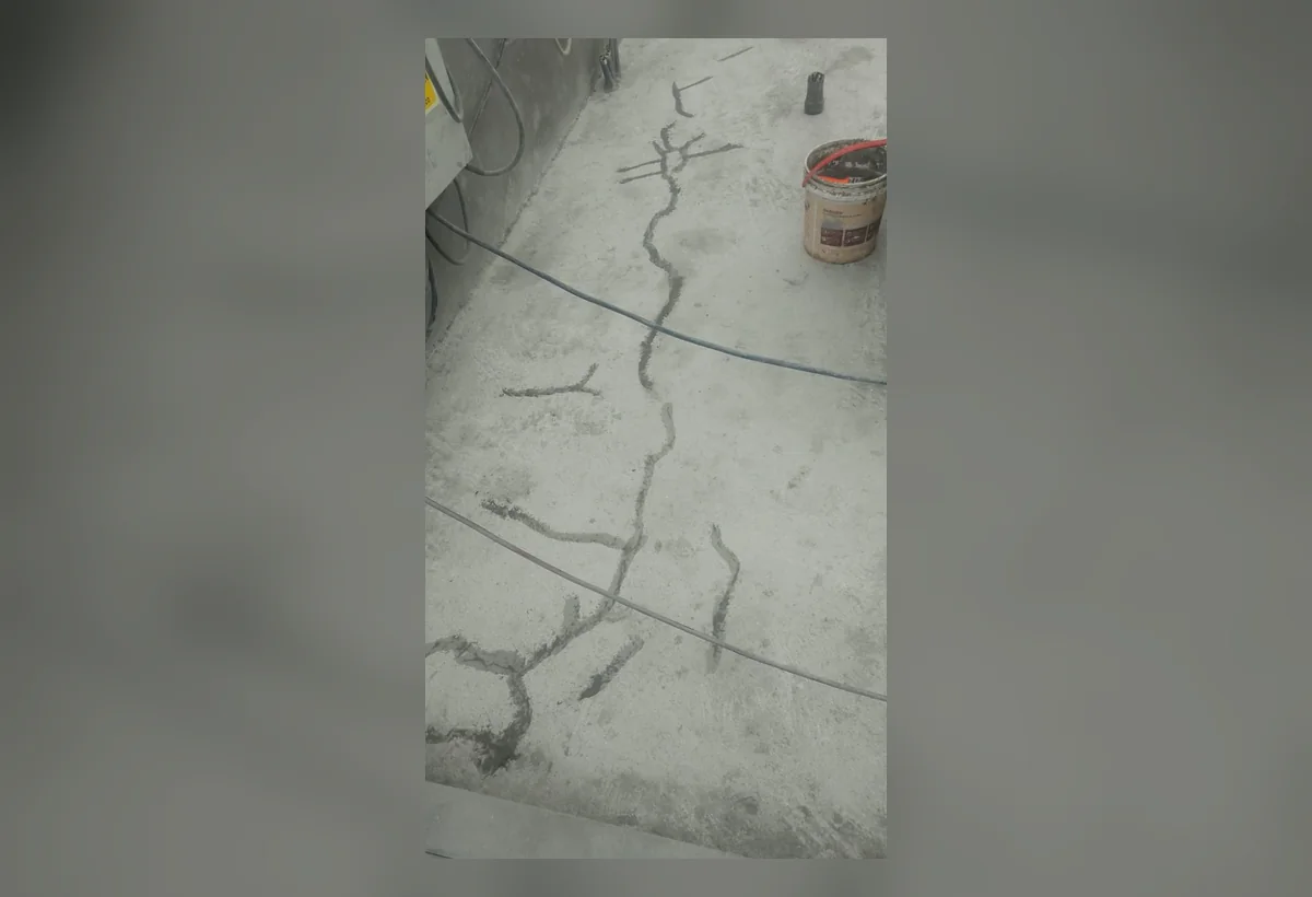 Tratamiento de fisura en concreto