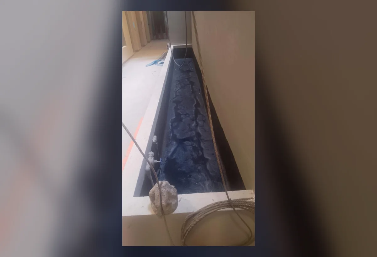 Resultado de impermeabilización en jardinera