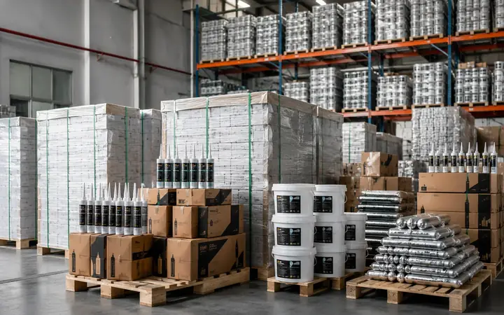 Stock de productos MRC en almacén